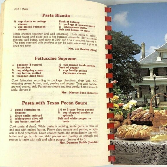 Lone Star Legacy II Cookbook by Austin TX Junior Forum Hardcover Spiral 1986 - Picture 11 of 12